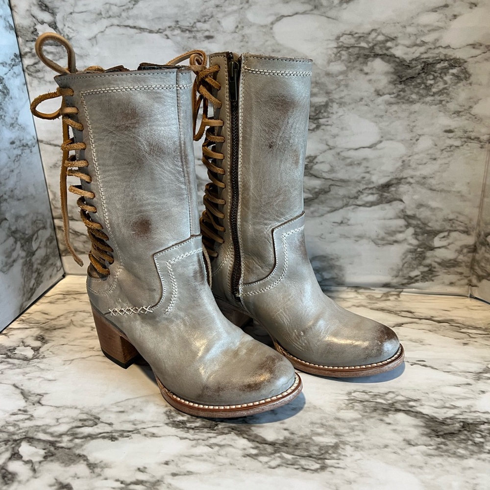 Freebird By Steven Coble Mid Shaft Lace Up boots